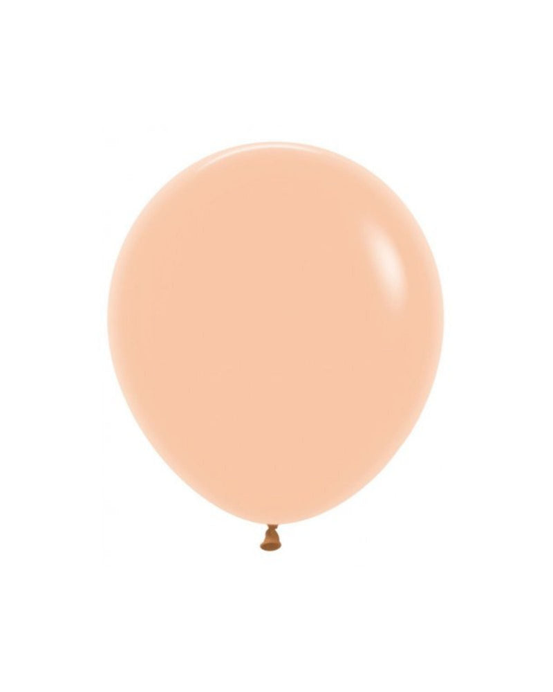 Standard Peach Blush Balloon Medium 46cm - A Little Whimsy
