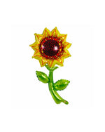 Sunflower Shaped Foil Balloon - A Little Whimsy