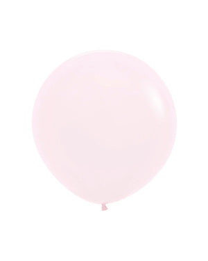 
            
                Load image into Gallery viewer, Pastel Matte Pink Balloon Jumbo 90cm - A Little Whimsy
            
        