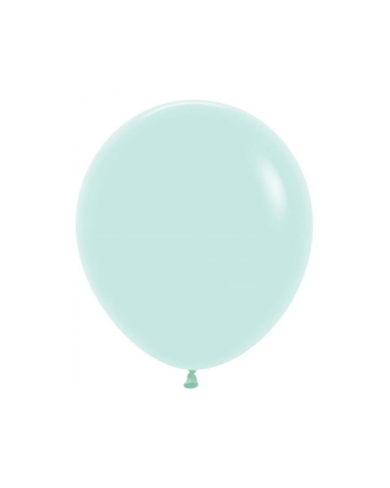 Pastel Matte Green Balloon Medium 46cm - A Little Whimsy