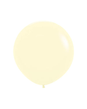 
            
                Load image into Gallery viewer, Pastel Matte Yellow Balloon Jumbo 90cm - A Little Whimsy
            
        