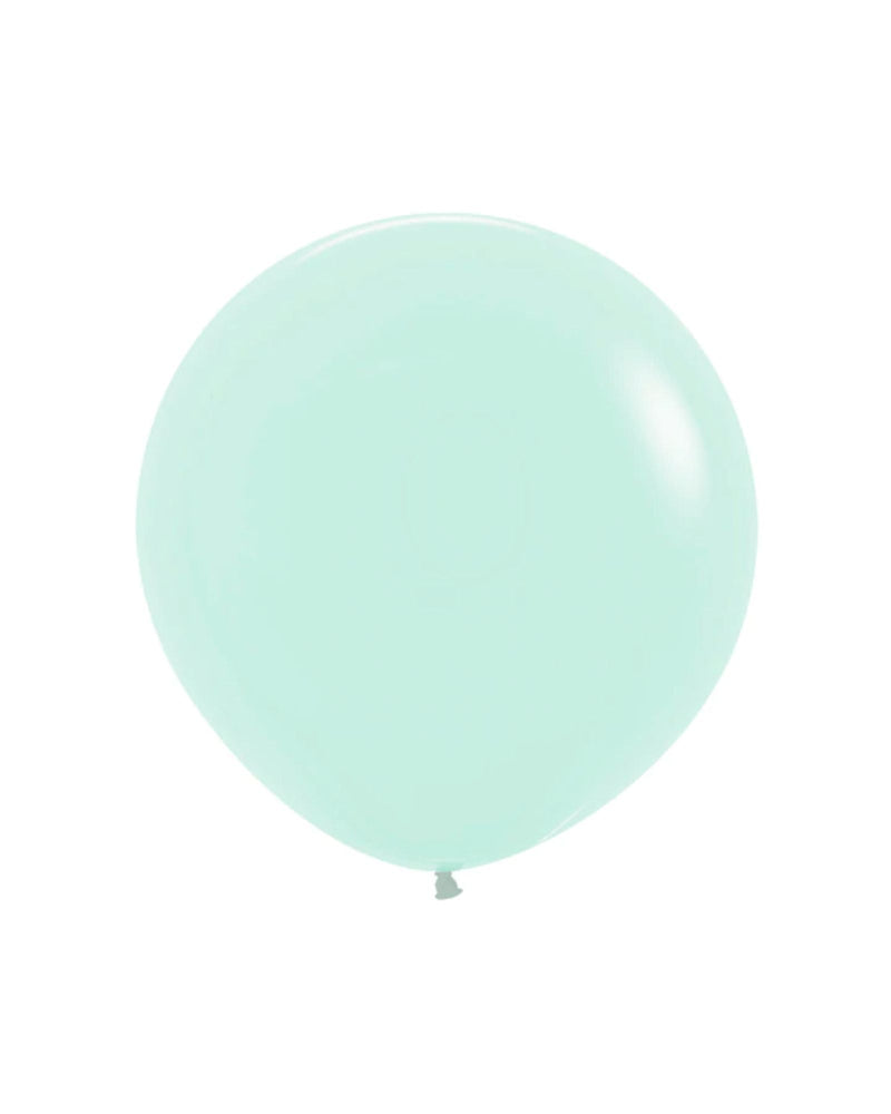 Pastel Matte Green Balloon Jumbo 90cm - A Little Whimsy