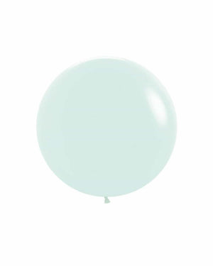 Pastel Matte Green Balloon Large 60cm - A Little Whimsy