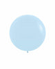 Pastel Matte Blue Balloon Large 60cm