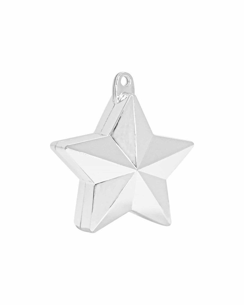 Star Balloon Weight Silver - A Little Whimsy