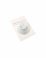 Silver Foil Cupcake Baking Cups Standard 50mm - A Little Whimsy