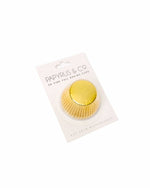 Gold Foil Cupcake Baking Cups Standard 50mm - A Little Whimsy