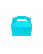 Light Blue Treat Boxes with Handle - A Little Whimsy