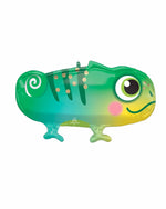 Chameleon Shaped Foil Balloon - A Little Whimsy