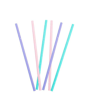 Mermaid Paper Straws - A Little Whimsy