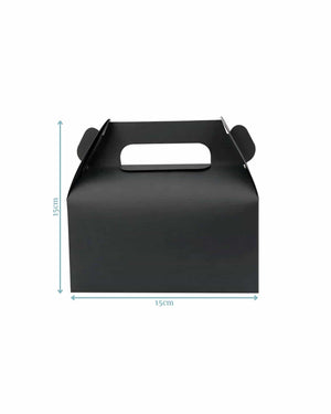 Black Treat Boxes with Handle