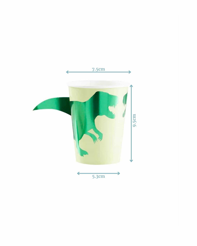 Roar Paper Dinosaur Cups
