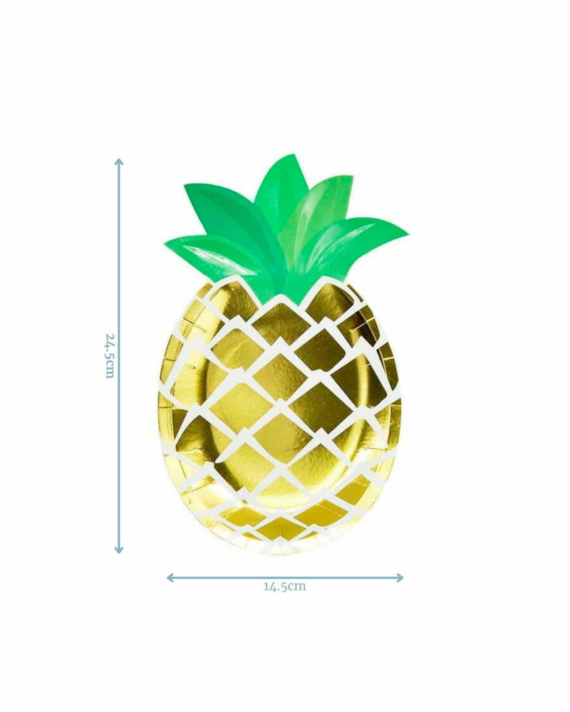 
            
                Load image into Gallery viewer, Pineapple Shaped Paper Plates
            
        
