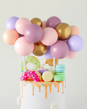 
            
                Load image into Gallery viewer, Vintage Glamour Balloon Cake Topper
            
        