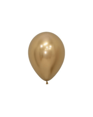 Chrome Gold Mini Balloon 12cm - A Little Whimsy