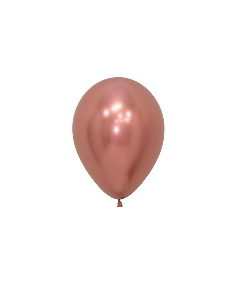 Chrome Rose Gold Mini Balloon 12cm - A Little Whimsy
