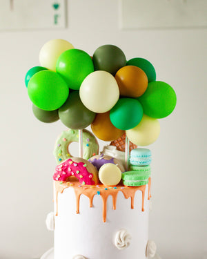 'Citrus' Balloon Cake Topper - A Little Whimsy