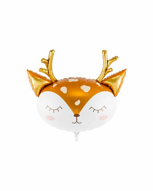 
            
                Load image into Gallery viewer, Deer Head Foil Balloon - A Little Whimsy
            
        