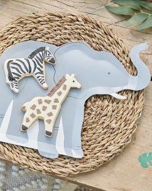 Elephant Paper Plates - A Little Whimsy