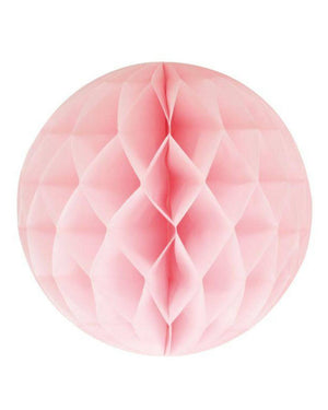 Honeycomb Pink Ball 20cm - A Little Whimsy