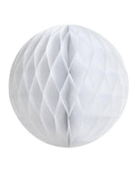 Honeycomb White Ball 25cm - A Little Whimsy