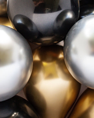 
            
                Load image into Gallery viewer, Mini Balloons Mix &amp;#39;Glitz &amp;amp; Glam&amp;#39; (36 Pack) - A Little Whimsy
            
        