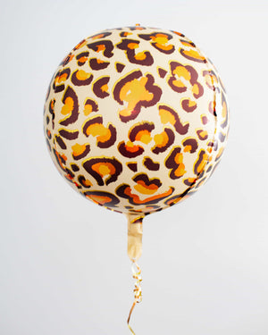 
            
                Load image into Gallery viewer, Leopard Print Foil Orbz Balloon
            
        