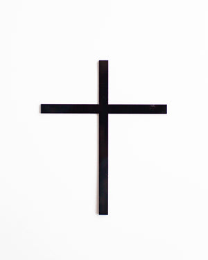 
            
                Load image into Gallery viewer, Black Cross Cake Topper - A Little Whimsy
            
        
