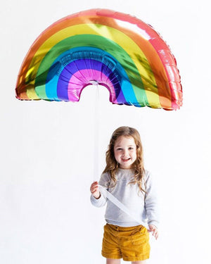 
            
                Load image into Gallery viewer, Rainbow Foil Balloon - A Little Whimsy
            
        