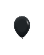 Standard Black Mini Balloon 12cm - A Little Whimsy