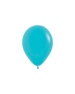 Standard Caribbean Blue Mini Balloon 12cm - A Little Whimsy