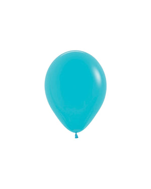 
            
                Load image into Gallery viewer, Standard Caribbean Blue Mini Balloon 12cm - A Little Whimsy
            
        