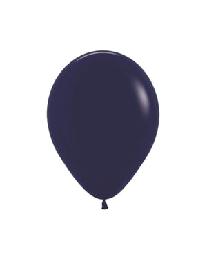 Standard Navy Blue Balloon Regular 30cm - A Little Whimsy