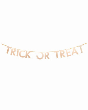 Trick or Treat Halloween Bunting - A Little Whimsy